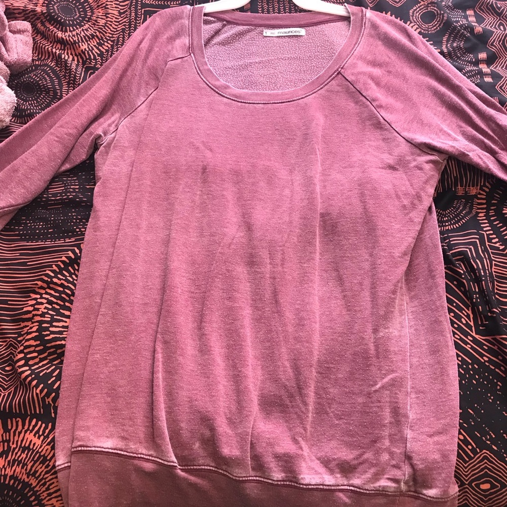Purple Sweatshirt